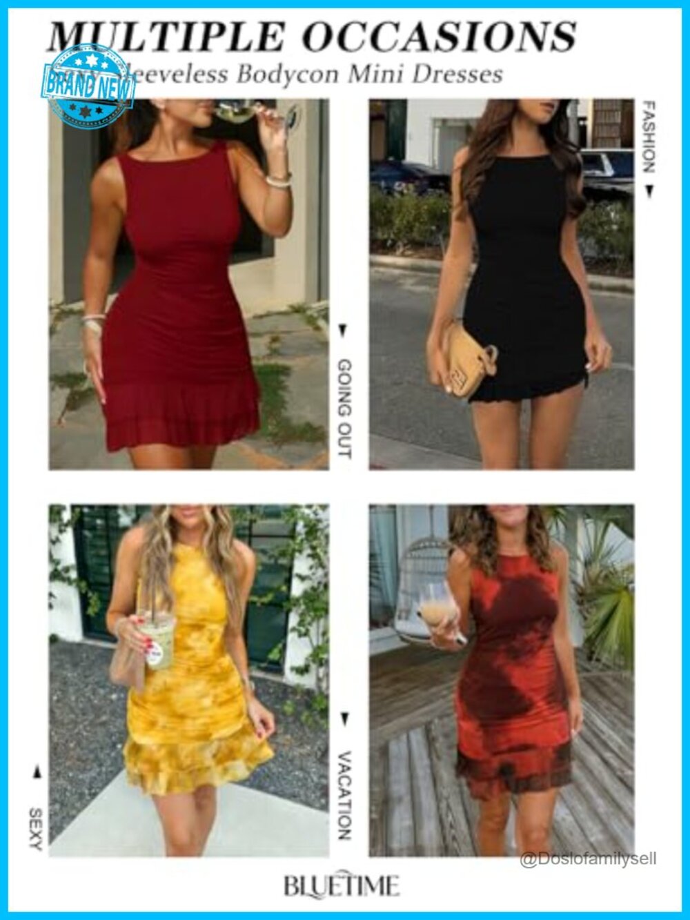 Mesh Bodycon Mini Dress Boat Neck Ruched Ruffle Party Club - Picture 5 of 6